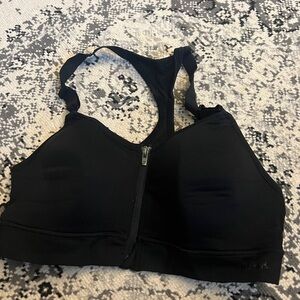 Black Women's Victorias Secret/PINK Zipper sports Bra